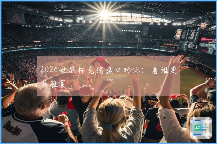 2026世界杯竞猜盘口对比：看谁更具胜算