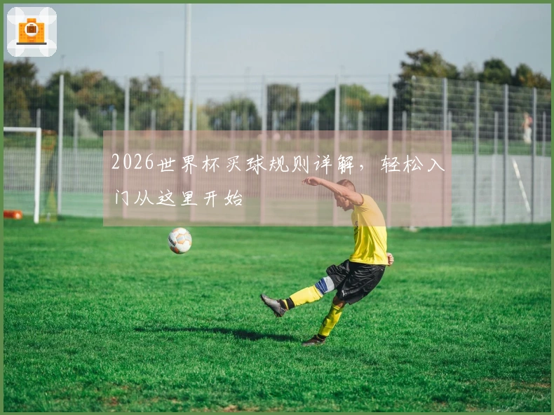 2026世界杯买球规则详解，轻松入门从这里开始